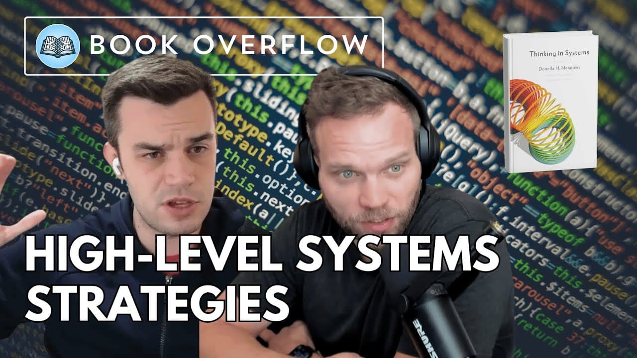 High-Leverage Thinking for Engineers - Thinking in Systems by Donella Meadows